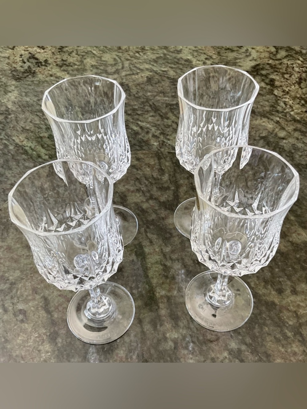 Cristal D’Arques Genuine Crystal Set of 4 - Picture 3 of 10
